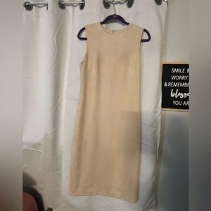 Antonio Melani Faux Suede Sheath Dress